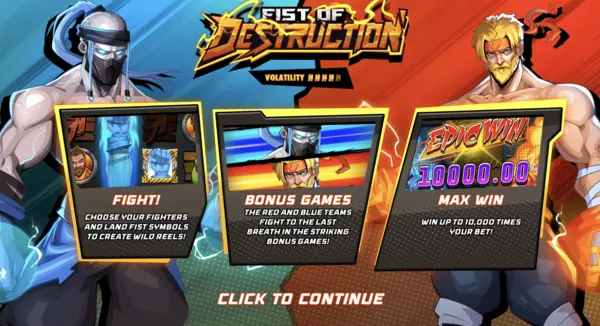 Fist of Destruction Slot Demo