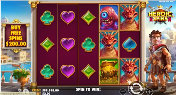 heroic spins demo