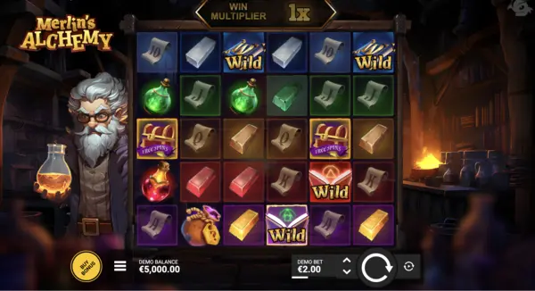 Merlin's alchemy slot